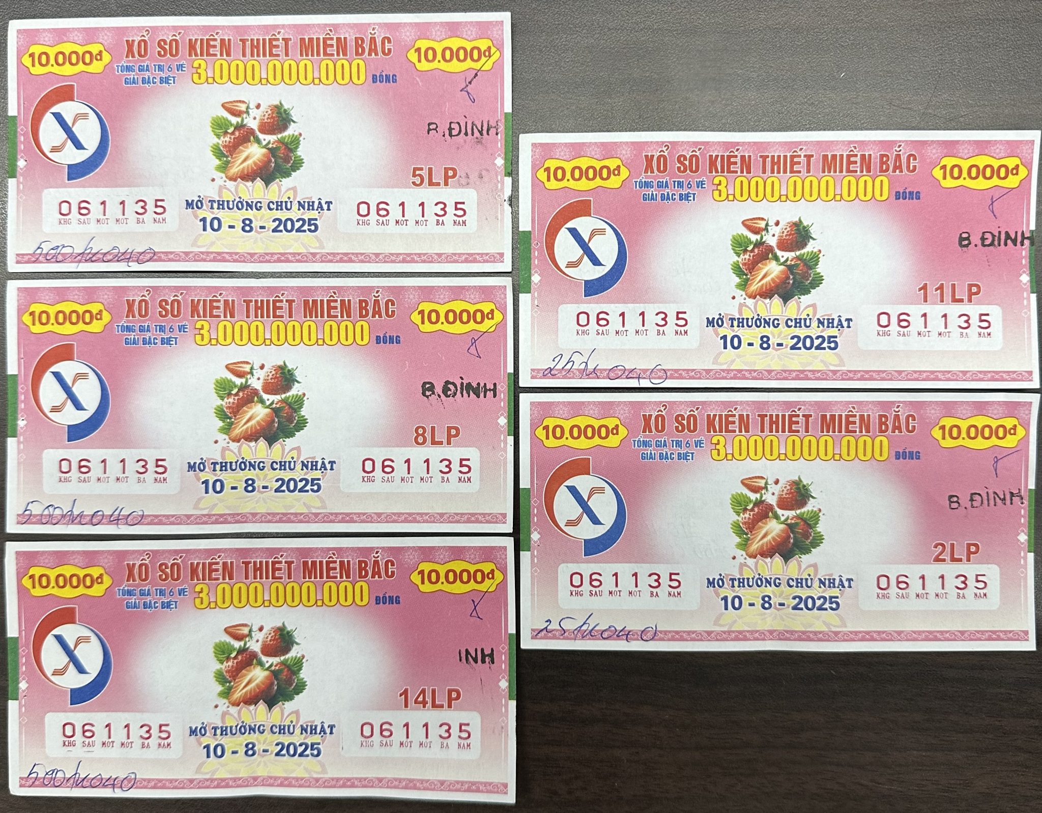 1 tỷ 550 triệu đồng giải đặc biệt xổ số kiến thiết miền bắc đã có khách hàng trúng thưởng